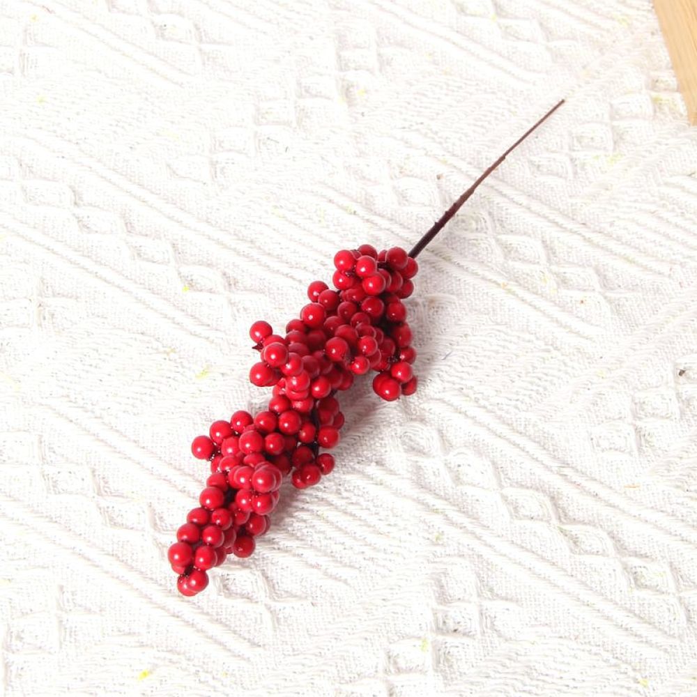 Christmas Tree Artificial - Artificial Red Berry Picks For Christmas