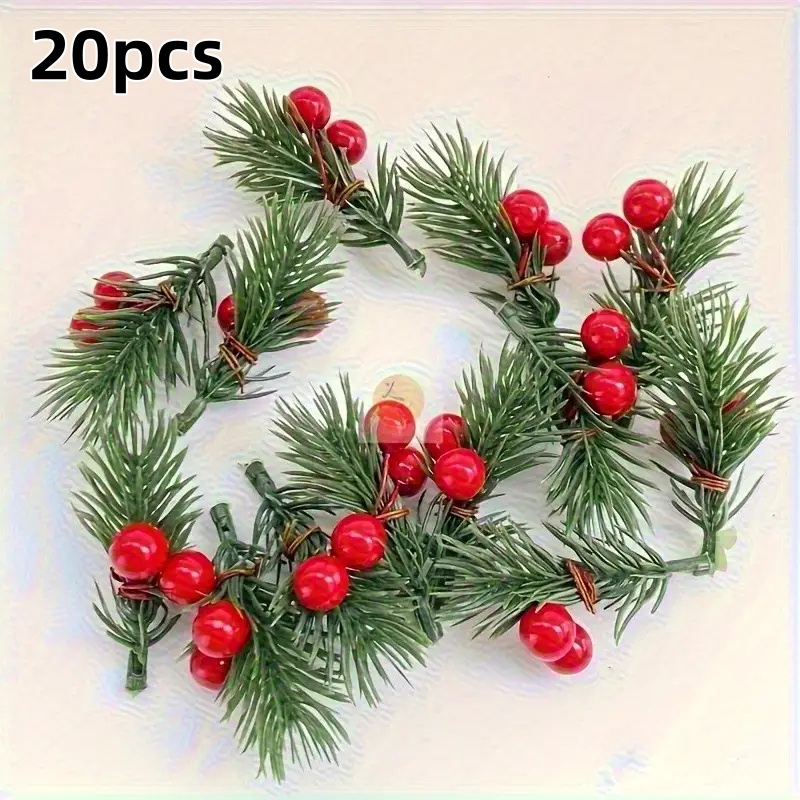 Christmas Tree Artificial - 20 pieces of artificial Christmas pine