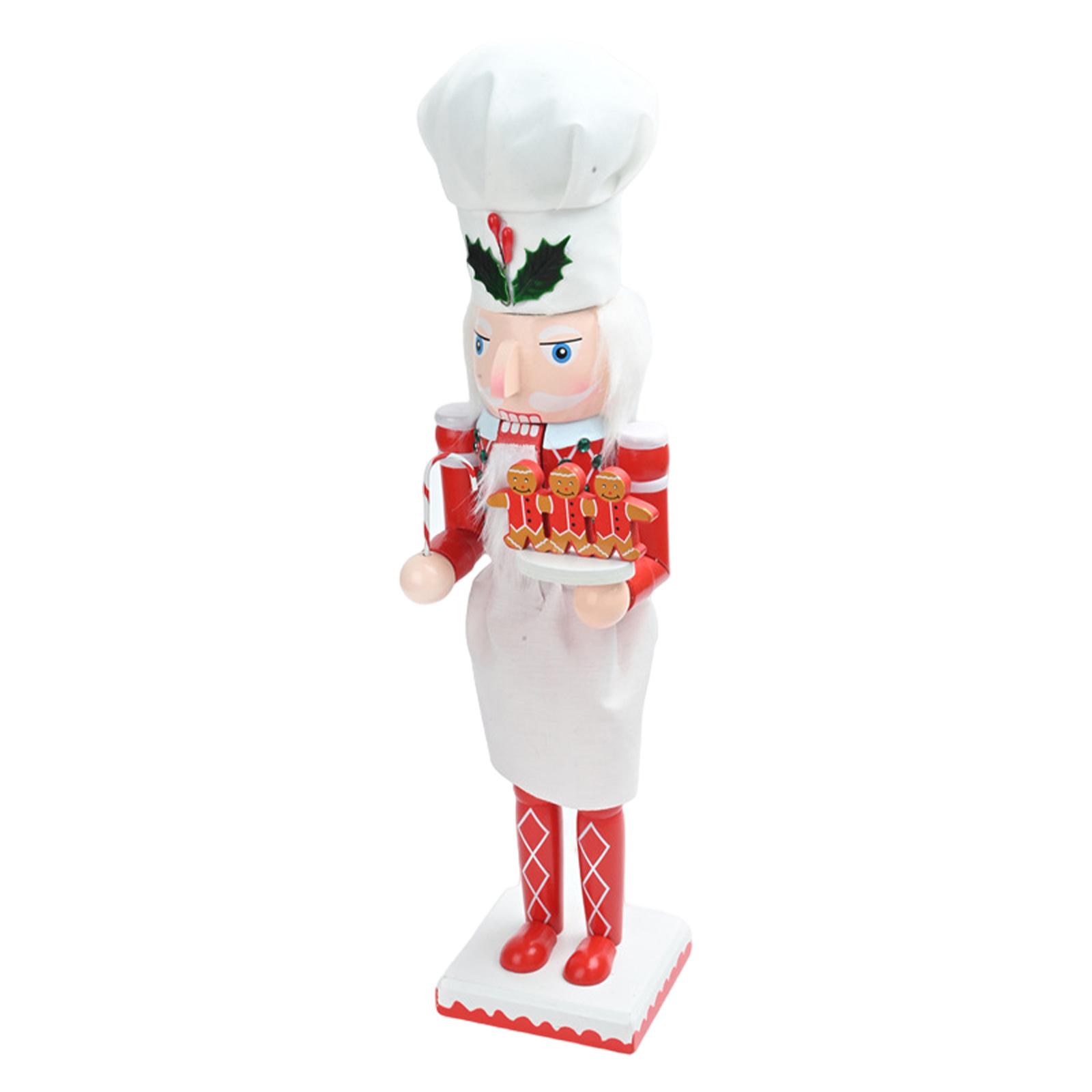 Nutcracker Figurine - Christmas Nutcracker Wooden Figurine Statue Decoration