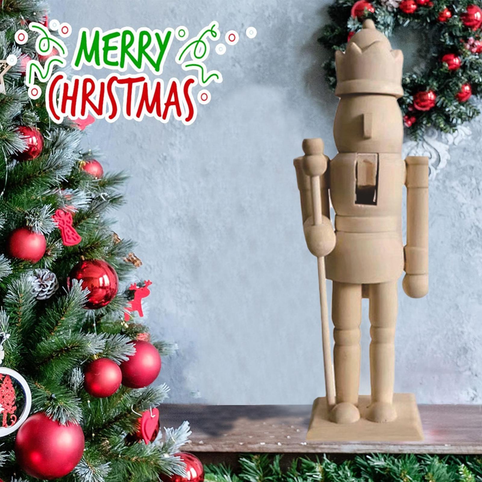 Paint Your Own Wooden Nutcrack - огляд і ціна Nutcracker Figurine