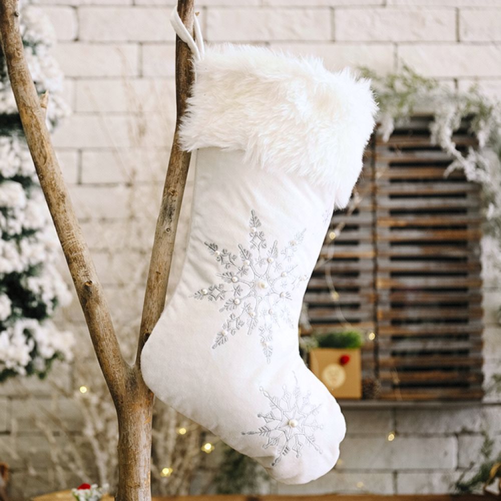 Velvet Christmas Stocking Pear - огляд і ціна Christmas Stocking Hanging