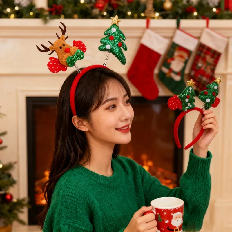 1-5PCS Christmas Reindeer Antl - огляд і ціна Reindeer Antlers Headband