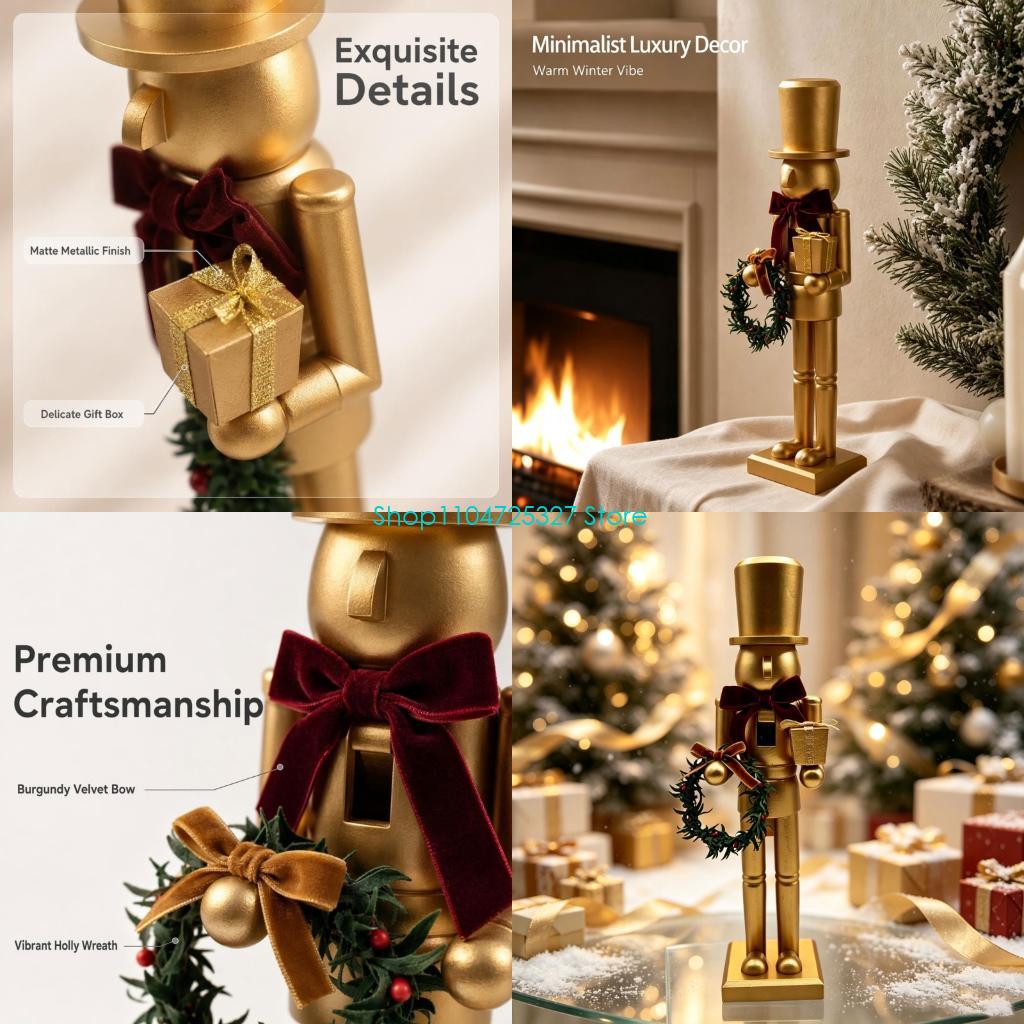 D8KF Mantels Display Christmas - огляд і ціна Nutcracker Figurine