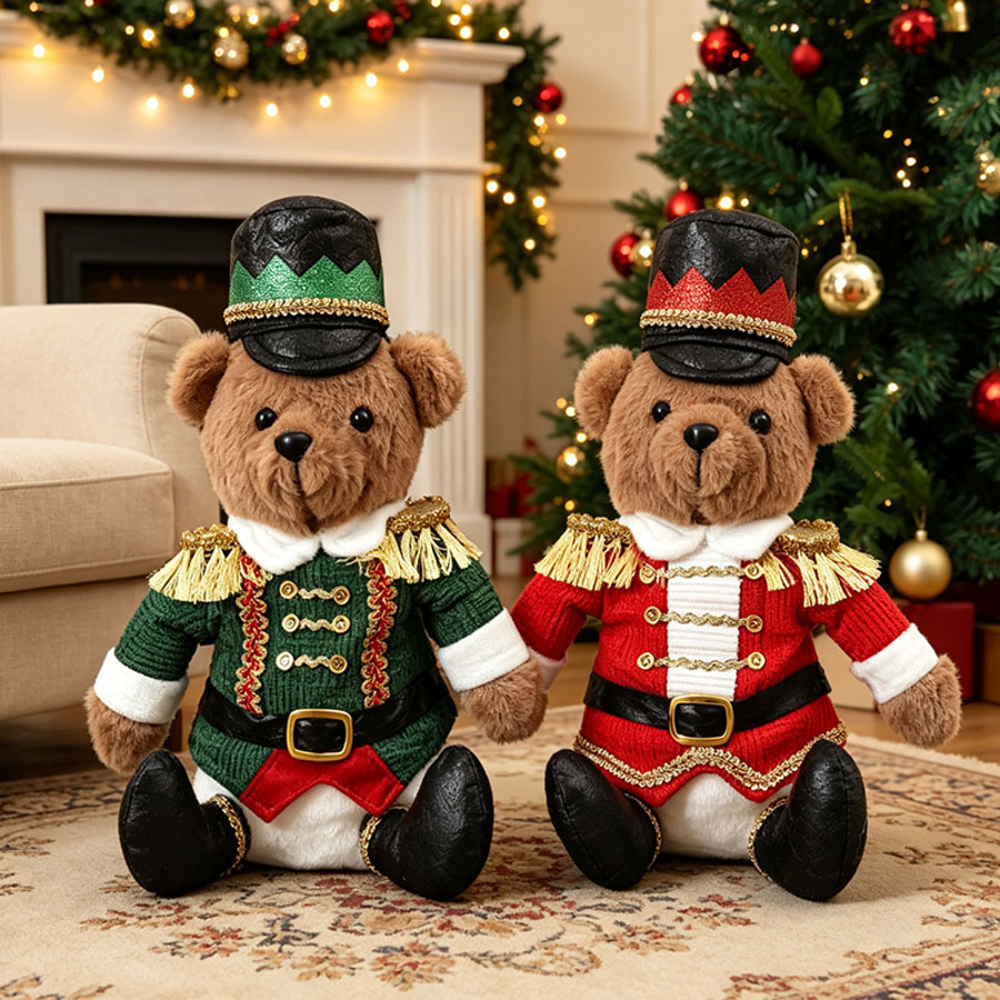 Christmas Soldier Bear Doll Nu - огляд і ціна Nutcracker Figurine