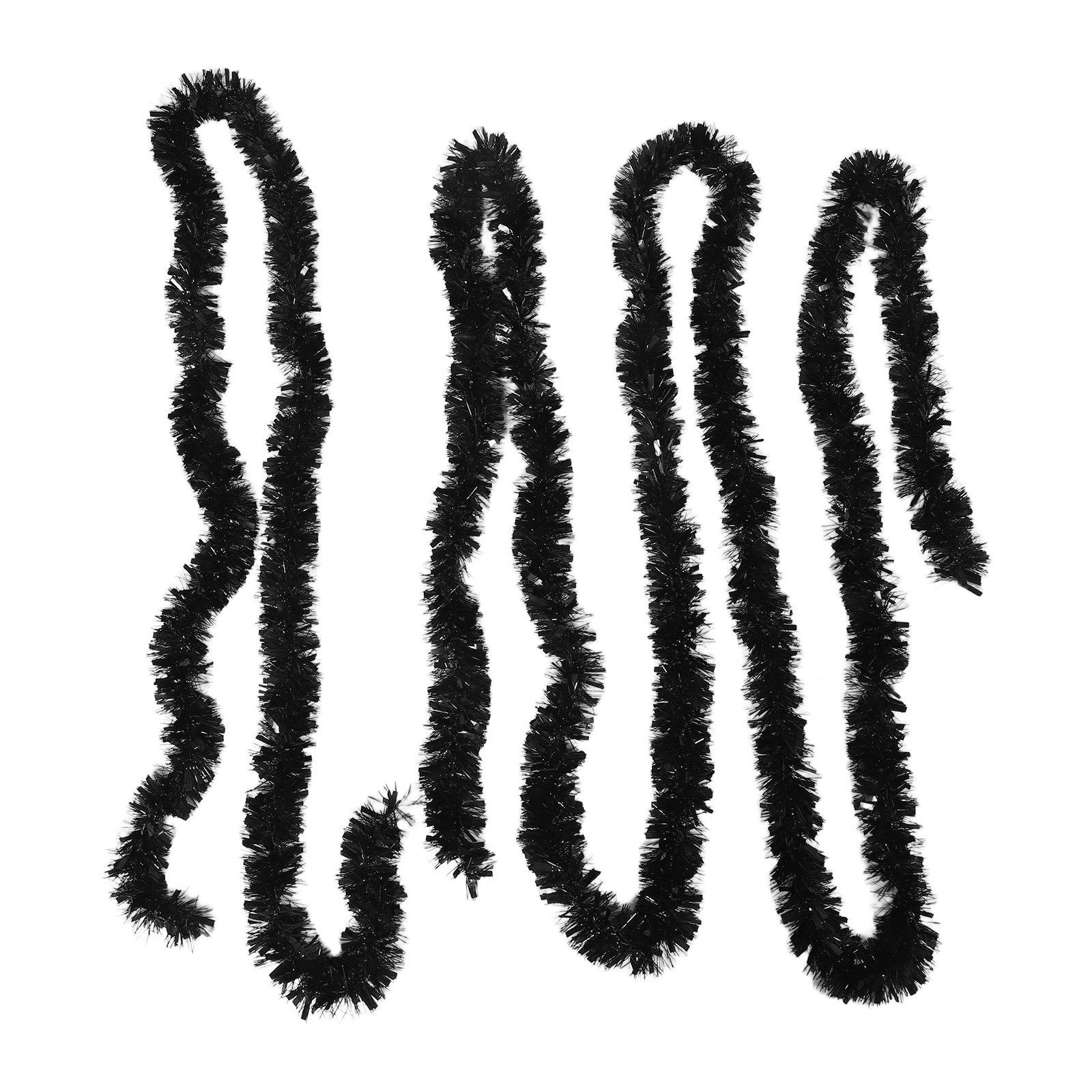 Black Holiday Tinsel Garland 3 - огляд і ціна Tinsel Garland Decoration