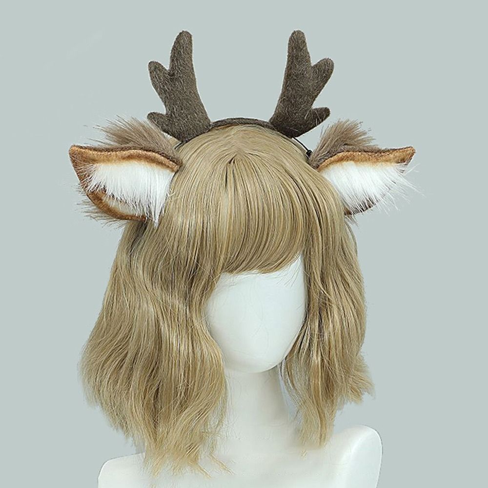 Lolita Deer Ears Reindeer Antl - огляд і ціна Reindeer Antlers Headband
