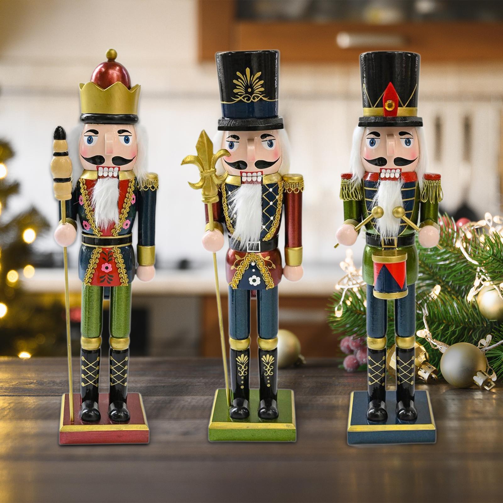 Decorative Wood Nutcracker Fig - огляд і ціна Nutcracker Figurine