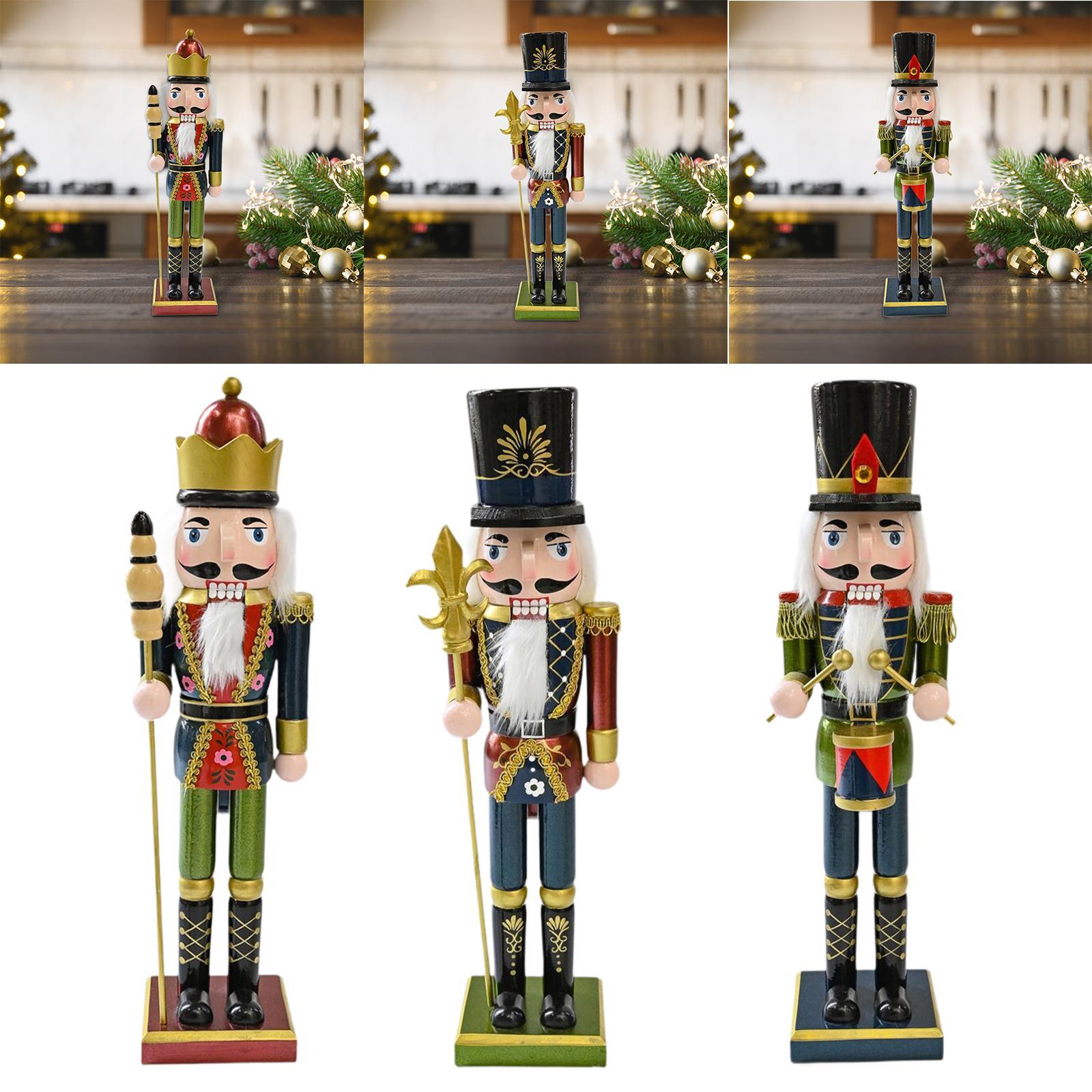 Decorative Wood Nutcracker Fig - огляд і ціна Nutcracker Figurine