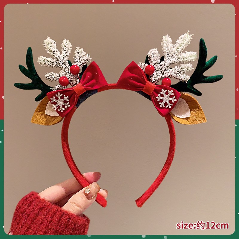 Christmas Headband Cute Reinde - огляд і ціна Reindeer Antlers Headband