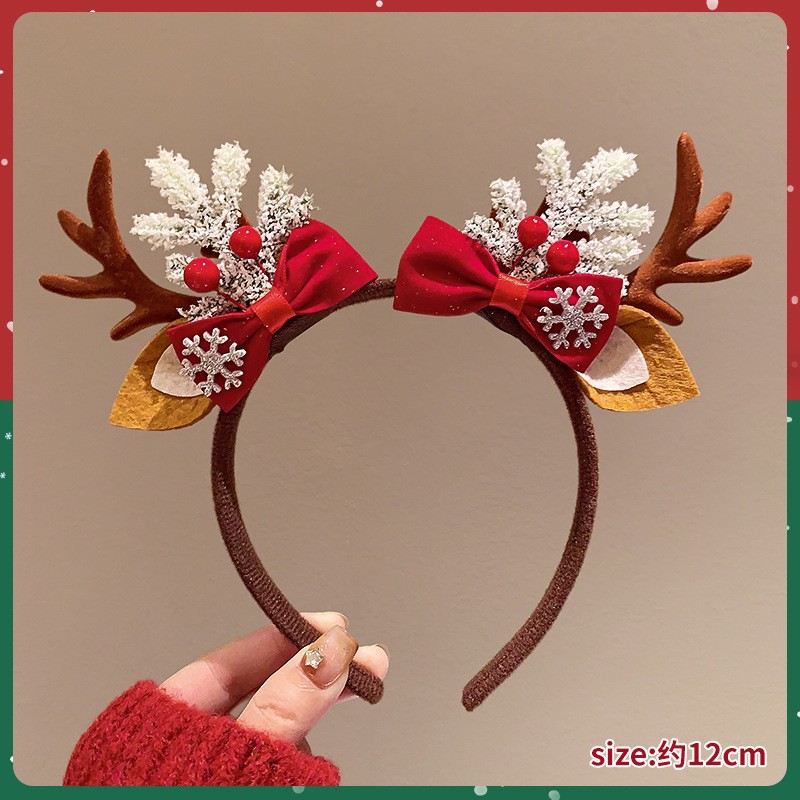 Christmas Headband Cute Reinde - огляд і ціна Reindeer Antlers Headband