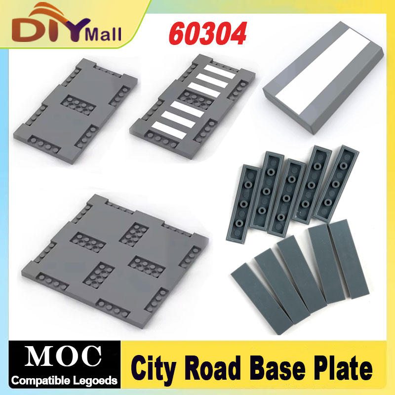 MOC City Road Baseplate Set Fl - огляд і ціна Lego Set City
