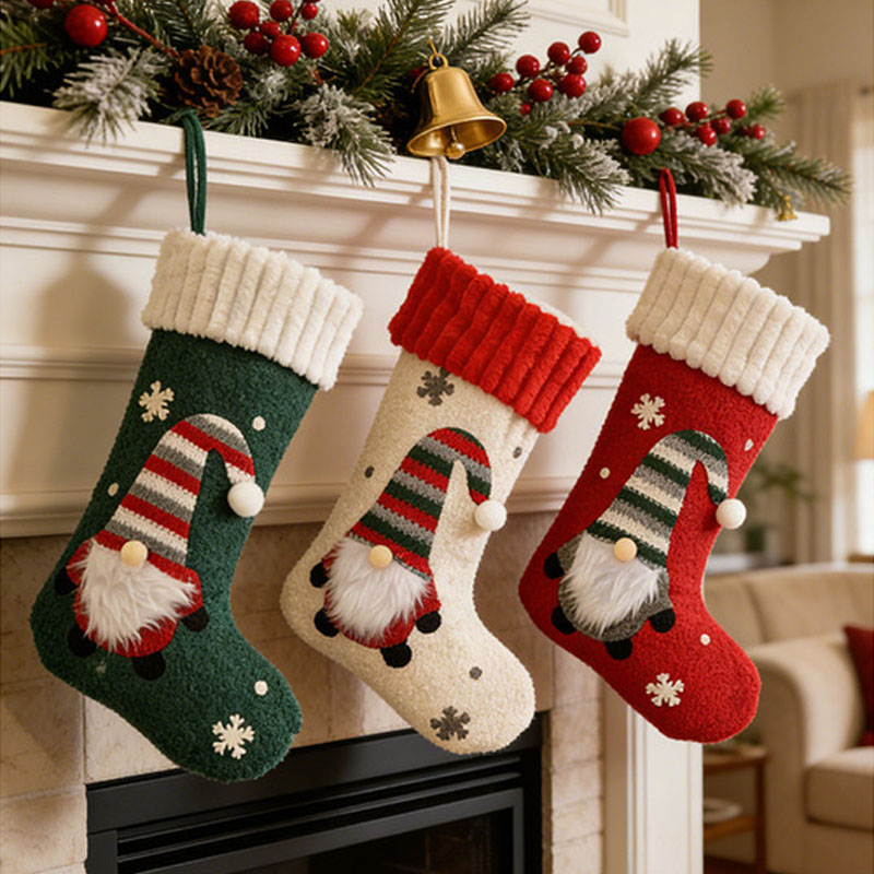 New Oft Plush Christmas Stocki - огляд і ціна Christmas Stocking Hanging